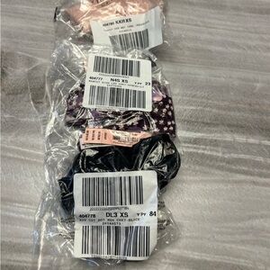 PANTIES Victoria Secret 3 pairs panties size X-Small NWt